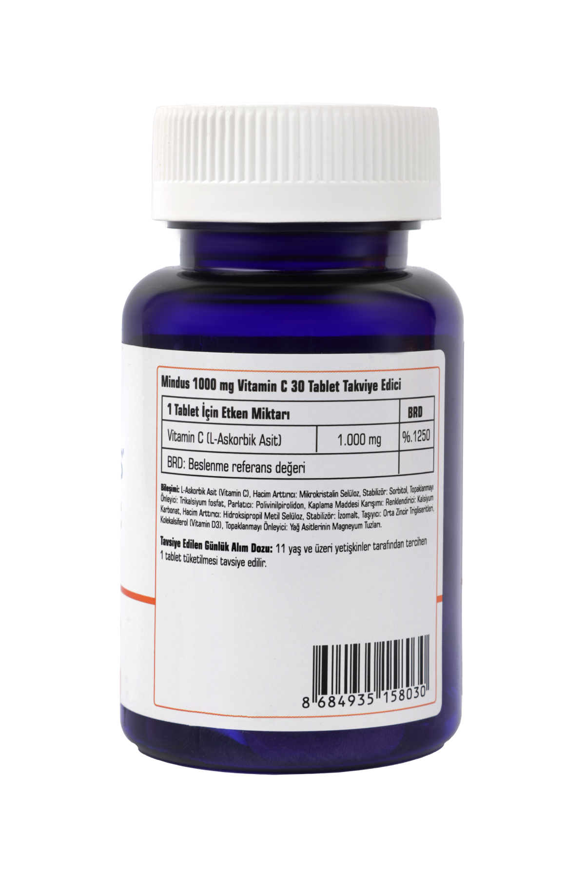 mindus Vitamin C 30 Tablet